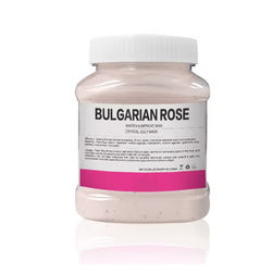24K Gold Jelly Face Mask Powder With Rose For Deep Hydration And Glow bulgarian Rose
