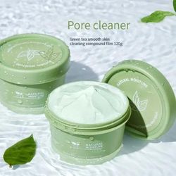Green Tea Ice Mud Mask, Cleansing Moisturizing Oil Control, Blackhead Removal Facial Mud Mask Applicator Green Tea Ice Mud Mask, Cleansing Moisturizing Oil Control, Blackhead Removal Facial Mud Mask Applicator