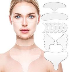 Anti Wrinkle Sticker Silicone Reusable Face Forehead Neck Skin Care Lifting Patch Anti Aging Faci Facial Firming Pad Anti Wrinkle Sticker Silicone Reusable Face Forehead Neck Skin Care Lifting Patch Anti Aging Faci Facial Firming Pad
