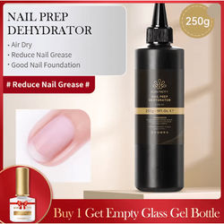 BORN PRETTY 10 In 1 Glue Gel Nail Polish With Rubber Base And Super Bright Top Coat nail Prep Dehydrator