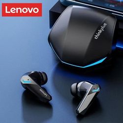 Lenovo GM2 Pro Wireless Headphones, Stereo Earbuds For IPhone Xiaomi, Bluetooth Earphones With Noise Reduction Touch Con black