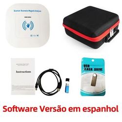 Portable Quantum Resonance Magnetic Analyzer For Health Indicator Detection qmr 998 portuguese