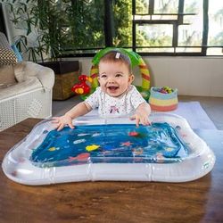 Baby Inflatable Aquarium Water Mat Toy Safe & Interactive Fun Baby Inflatable Aquarium Water Mat Toy Safe & Interactive Fun