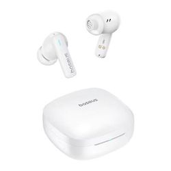 Wireless Bluetooth Earphones Big Bass Waterproof Earbuds white