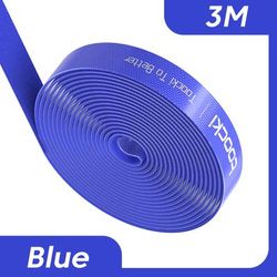 Cable Organizer Wire Winder, USB Cable Management Protector For Earphone, Mouse, IPhone & Samsung Accessories blue 3m