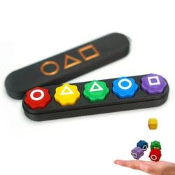 Gonggi Jack Stone Dice Pebbles Set Fun Stone Catching Game Hand Eye Coordination Training Toy Board Game Party 2
