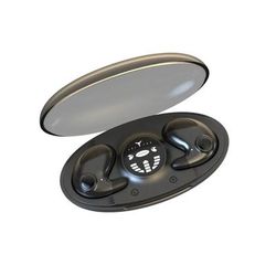 Invisible Sleep Headphones Bluetooth 5.3, IPX5 Waterproof Wireless Earbuds For Side Sleepers Comfortable Stereo Earphone black