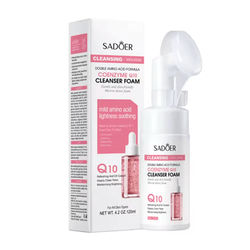 Vitamin C Face Wash With Q10 Brightening And Moisturizing Cleanser For Daily Skincare coenzyme Q10