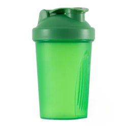 BPA Free Shaker Bottle With Stainless Steel Ball Leakproof Protein Shaker For Gym,Workout & Sports Mixes Powder Smoothly green 400ml