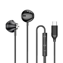 Samsung In Ear HiFi Surround Sound Headphones USB Type C Wired Earplugs With Wire Control For Galaxy black Type C
