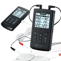 4 In 1 Electric Muscle Stimulator With EMS TENS IFT And RUSS Modes For Pain Relief And Recovery jrw 600 Bk