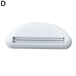 Multifunction Toothpaste Dispenser Tube Squeezer & Squeezing Clamp white
