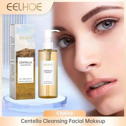 EELHOE Centella Cleansing Oil Facial Makeup Remover For Sensitive Skin Moisturizing, Pore Shrinking & Blackhead Remove EELHOE Centella Cleansing Oil Facial Makeup Remover For Sensitive Skin Moisturizing, Pore Shrinking & Blackhead Remove