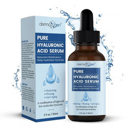 Dermaxgen Anti Aging & Anti Wrinkle Serum, PURE Organic Hyaluronic Acid Facial Moisturizer For Dry, Sensitive Skin Dermaxgen Anti Aging & Anti Wrinkle Serum, PURE Organic Hyaluronic Acid Facial Moisturizer For Dry, Sensitive Skin