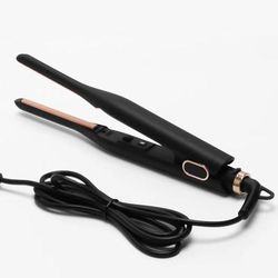 Mini Ceramic Tourmaline Hair Straightener 3 10 Inch Flat Iron For Short Hair, Beard, And Pixie Cuts black au