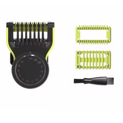 Adjustable Guide Comb Set For Philips OneBlade 14 Length Trimmer Guards Compatible With QP2520, QP2530 & More 3
