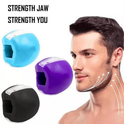 Jawline Exerciser Fitness Ball, Face Neck Toning Mouth Trainer For Men & Women Jawline Exerciser Fitness Ball, Face Neck Toning Mouth Trainer For Men & Women