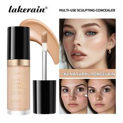 Multipurpose Concealer Natural Finish, Brighten Skin Tone, Cover Dark Circles, Lightweight Liquid Concealer For Skin 02
