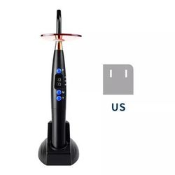 Cordless LED Dental Curing Light With Wireless Orthodontic Composite Lamp us Plug curing Light