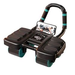 Abdominal Wheel Exerciser With Six Wheel Design, Slider Abdominal Workout Wheel Automatic Rebound Abdominal Wheel Exerciser With Six Wheel Design, Slider Abdominal Workout Wheel Automatic Rebound