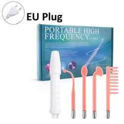 4 In 1 High Frequency Facial Therapy Wand For Acne Treatment And Skin Rejuvenation eu Plug