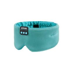 Bluetooth Sleep Headphones Adjustable Music Eye Mask Silk For Sleeping, Meditation, Travel Comfort, Wireless Audio sky Blue