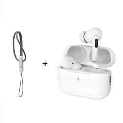 2024 Air Pro True Wireless Bluetooth Earphones With HiFi Sound And Noise Reduction For Android And IPhone earphone + Lanyard
