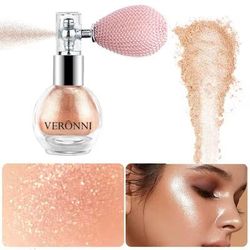 Diamond Glow Highlighter Spray With 6 Color Shimmer And Waterproof Finish ggpf 4 02
