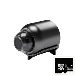 Mini Spy Camera HD 1080P Compact WIFI Camera With Cyclic Recording For Outdoor & Home Surveillance 128gb Card
