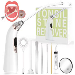 Electronic Tonsil Stone Remover Kit With Suction Modes And Oral Care Tools tc100