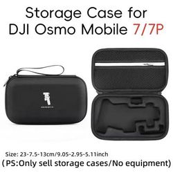 Portable Carrying Case For DJI Osmo Mobile 7 7P Gimbal Shockproof Travel Organizer black