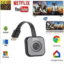 Wireless WiFi Receiver Video Transmitter, 1080P HDMI Mirroring Adapter For IOS, Android, PC, TV & Projector Wireless WiFi Receiver Video Transmitter, 1080P HDMI Mirroring Adapter For IOS, Android, PC, TV & Projector