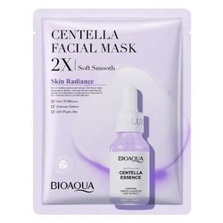 BIOAQUA Centella Collagen Face Mask, Moisturizing, Refreshing Sheet Masks With Hyaluronic Acid For Facial Skin Care centella Asiatica