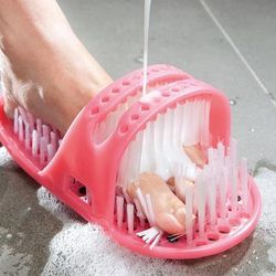 Exfoliating Sandal Brush Effortless Foot Cleaning & Massage Pink