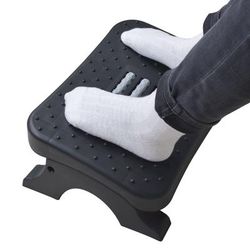 Ergonomic Under Desk Footrest With Massage Rollers, Pain Relief Leg Rest For Home Office Posture Correction Ergonomic Under Desk Footrest With Massage Rollers, Pain Relief Leg Rest For Home Office Posture Correction