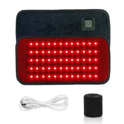 Red And Infrared Light Therapy Belt With 60 LEDs For Waist Slimming And Muscle Recovery pad Usb