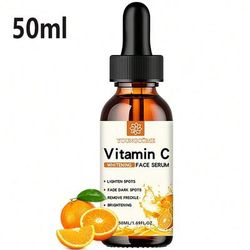 Vitamin C Facial Essence With Hyaluronic Acid Dark Spot Remover, Moisturizing Repair & Anti Aging Essence For Brighter 50ml