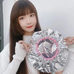 Portable Hair Salon Self Heating Cap, Tin Foil Steam Hair Mask For Deep Conditioning & Oil Baking Treatment pink