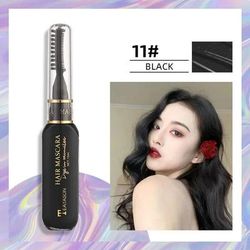 Disposable Hair Color Dye, Temporary Washable Hair Coloring Cream For DIY Hairstyles Dual Purpose black