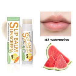 SPF 30 Sunscreen Lip Balm, UVA & UVB Protection, Moisturizing Colorless Lipstick For Healthy Lips watermelon