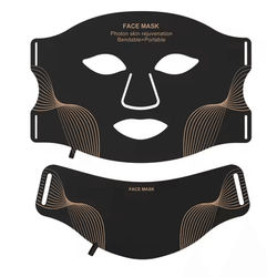 7 Color LED Face And Neck Mask With Wireless Red Light Therapy For Anti Aging And Skin Rejuvenation type1 Mask No Box
