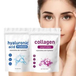 Hyaluronic Acid Facial Mask Powder Moisturize Firming Increase Skin Elasticity Repairing Keratin Brightening Facial Apply Mask