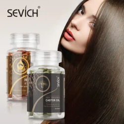Sevich Polygonum Multiflorum Blackening Hair Serum Ginger Hair Growth Capsules Hair Vitamin Oil Repair Treatment Damaged Hair