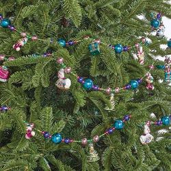 Merry Miniature Icon Garlands, Set of Three - Traditional - Frontgate
