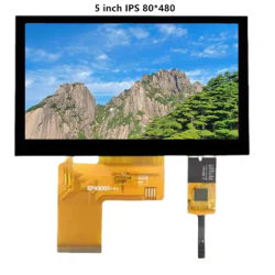 5 Inch TFT LCD Display Module 800*480 RGB IPS 40Pin High definition display with touch