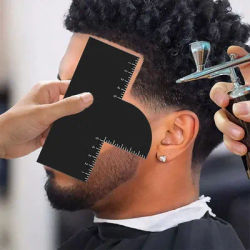 Professional Beard Shaping Tool Hairline Enhancing Card For Precise Beard Shaping Styling Must Have Beard Shaper For Men