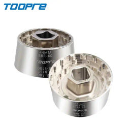 TOOPRE 5-in-1 Bottom Bracket Sleeve Bicycle BB One Piece Bottom Bracket Removal Tool 44MM R60 BB-9100 DUB16T FSA386 Sleeve