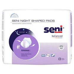 Seni Shaped Night Pads Incontinence Liner 27 Inch Length Heavy Absorbency Super Absorbent Core One Size Fits Most (1223800_CS)