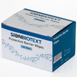 SionBiotext Skin Barrier Wipe Isopropyl Alcohol, Water, SD Ethanol -40, Vinyl Caprolactam/VP/Dimethylaminoethyl Methacrylate Copolymer Individual Pack