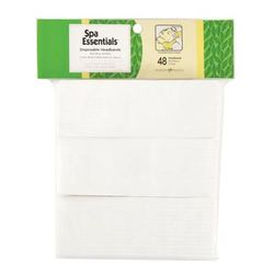 Spa Essentials Headband White One Size Fits Most (547572_PK)